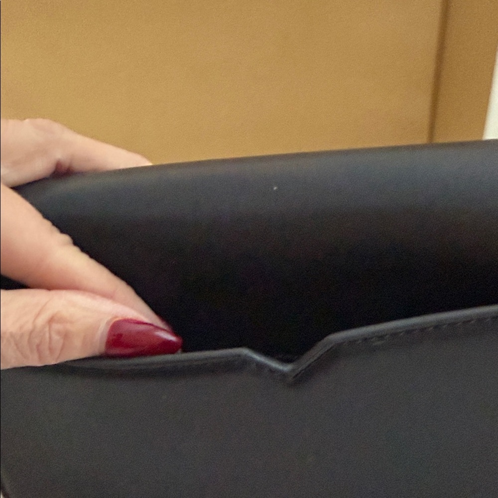 Michael Kors Black Crossbody Bag with Gold Accents - Picture 4 of 4